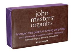 John Masters Organics lavender rose geranium & ylang ylang soap   潔膚皂(薰衣草、玫瑰天竺葵、依蘭)