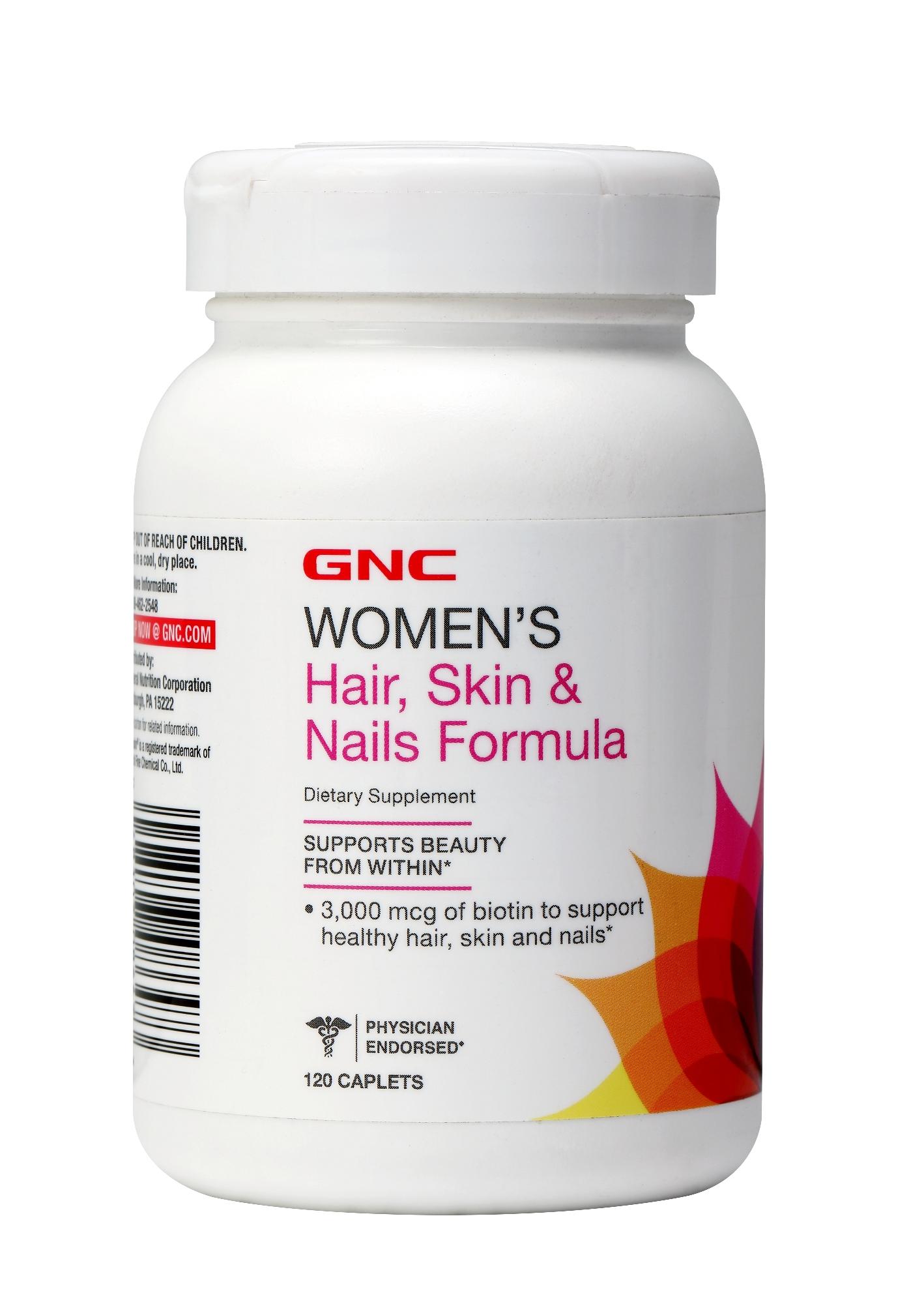 GNC Women's Hair, Skin & Nails Formula優馥女麗食品錠